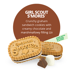 Girl Scout S'mores Cookies